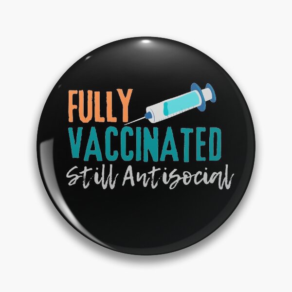 Aperçu de l'œuvre Complètement vacciné toujours antisocial créée et vendue par Joy Poddar.