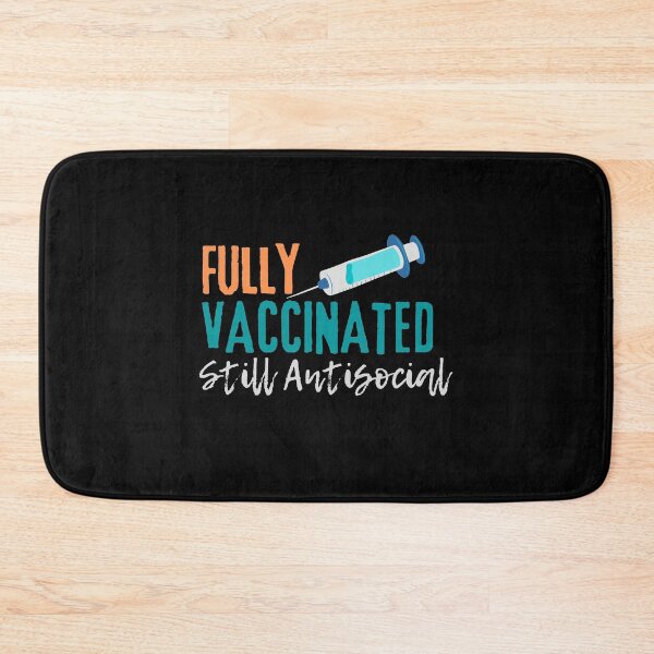 Item preview, Fully Vaccinated Still Antisocial designed and sold by Joy Poddar.