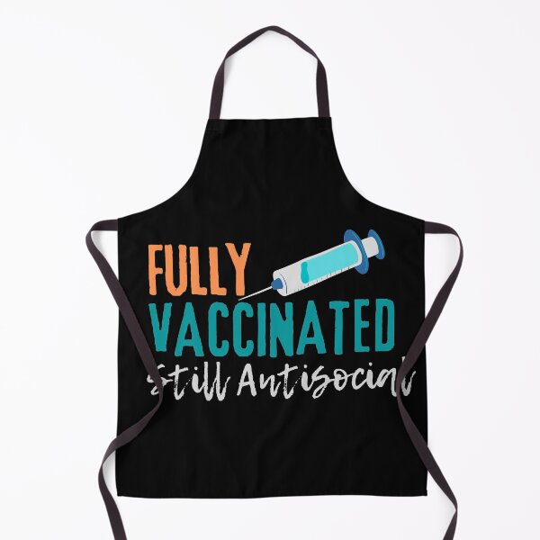 Item preview, Fully Vaccinated Still Antisocial designed and sold by Joy Poddar.