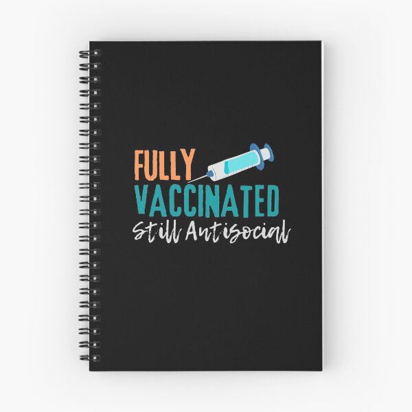 Aperçu de l'œuvre Complètement vacciné toujours antisocial créée et vendue par Joy Poddar.