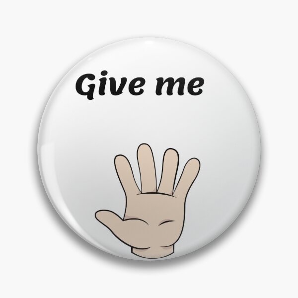 Item preview, Give me five illustration hand designed and sold by T-ShirtIn85.
