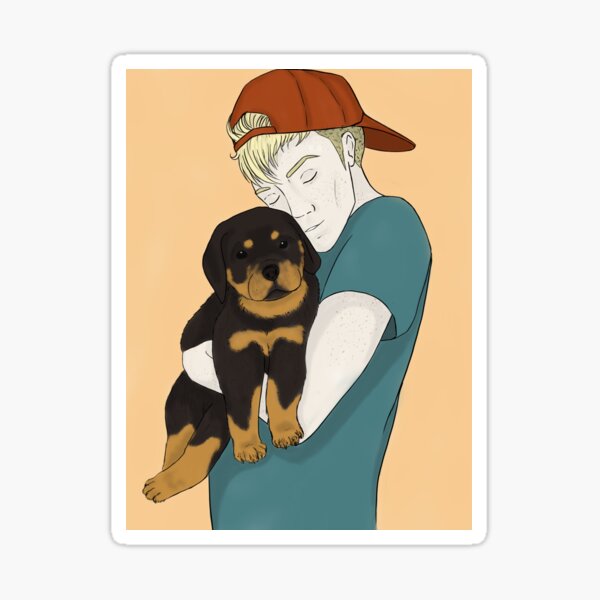 Dreampack Proko and dog!K Sticker