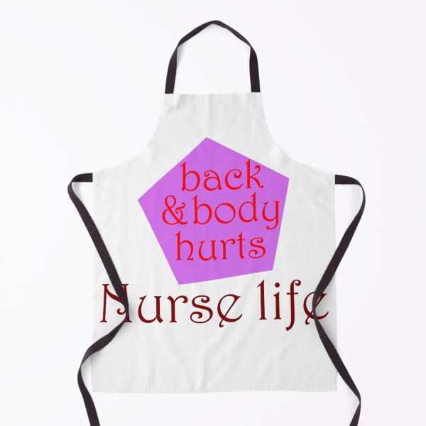 Item preview, back and body hurts nurse life Stickers designed and sold by Shop us .
