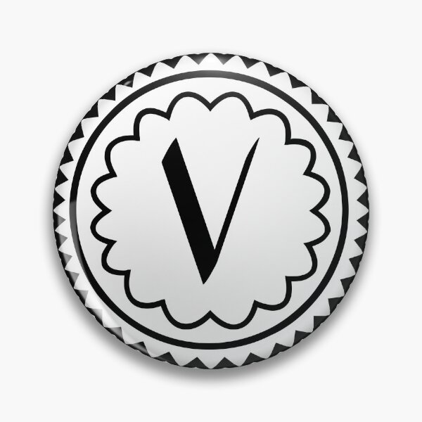 Artikelvorschau, V: Buchstabe V | Monogramm V. entworfen und verkauft von meraviglioso.
