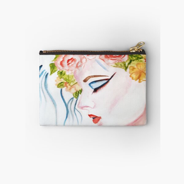 Aperçu de l'œuvre Les femmes dans la peinture à l'aquarelle florales créée et vendue par TextureTones.