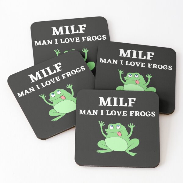 Item preview, Frog Milf Mens T-Shirt designed and sold by King of Colored Stickers.