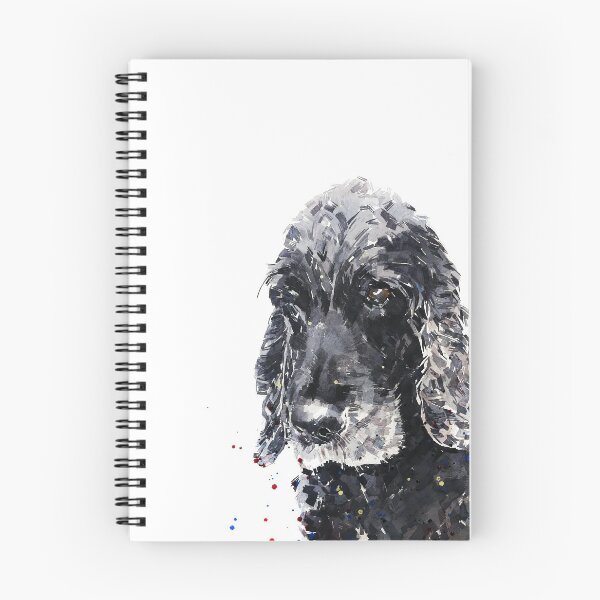 Artikelvorschau, Cocker Spaniel Aquarell Kunst, Cocker Spaniel Kunst, Cocker Spaniel entworfen und verkauft von EdsWatercolours.
