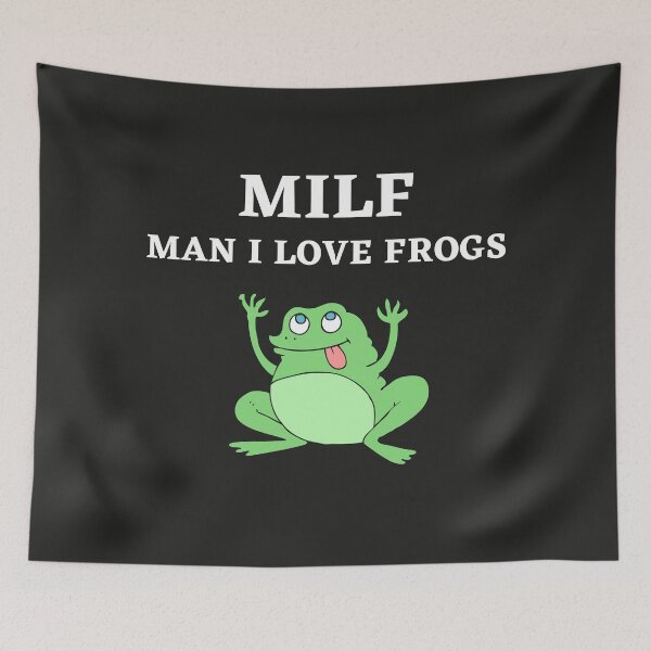 Item preview, Frog Milf Mens T-Shirt designed and sold by King of Colored Stickers.