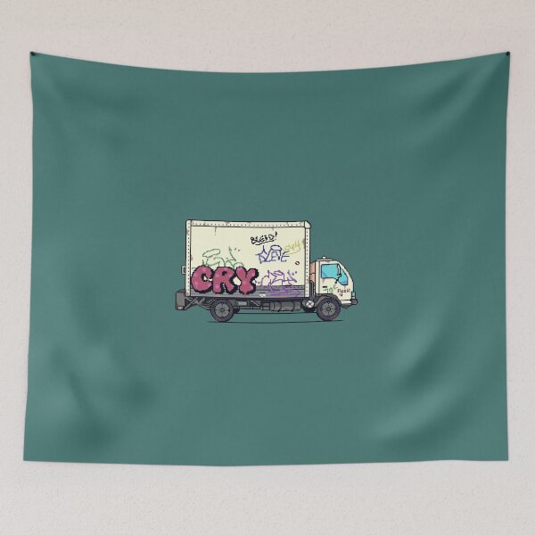 Item preview, Graffiti Truck pixelart designed and sold by MiikxCry.