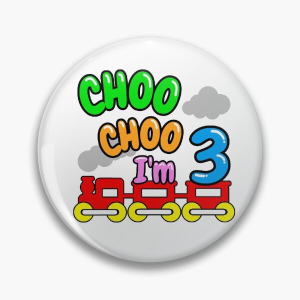Item preview, Choo Choo I'm 3 Shirt,Funny 3nd Birthday Tees,Kids Birthday Gift,Funny Train Birthday Tshirt designed and sold by Babe3955.