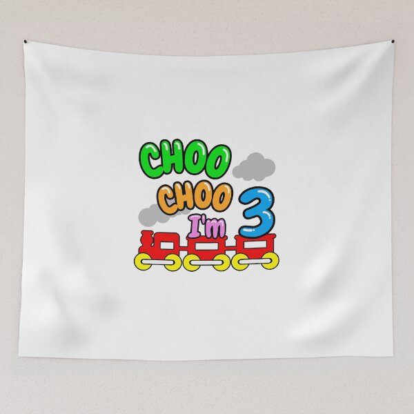 Item preview, Choo Choo I'm 3 Shirt,Funny 3nd Birthday Tees,Kids Birthday Gift,Funny Train Birthday Tshirt designed and sold by Babe3955.