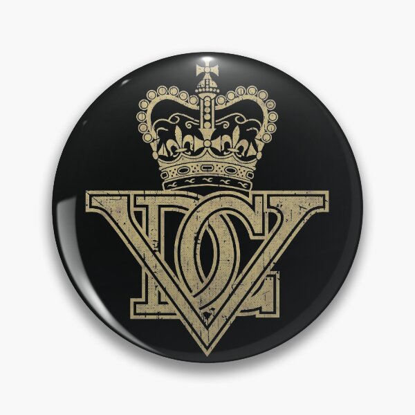 Item preview, Dragoon Guards Emblem - Vintage Gold designed and sold by Royal-Elite.