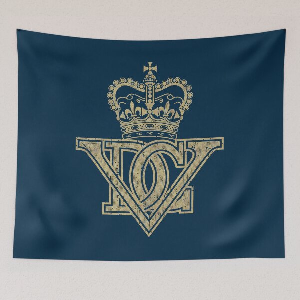 Item preview, Dragoon Guards Emblem - Vintage Gold designed and sold by Royal-Elite.