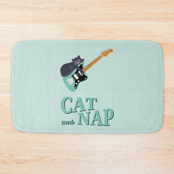 Item preview, Space Cat on Offset Guitar | Gift Ideas | Catnap designed and sold by Fluffy-Vectors.