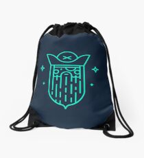 Mysterious pirate Drawstring Bag