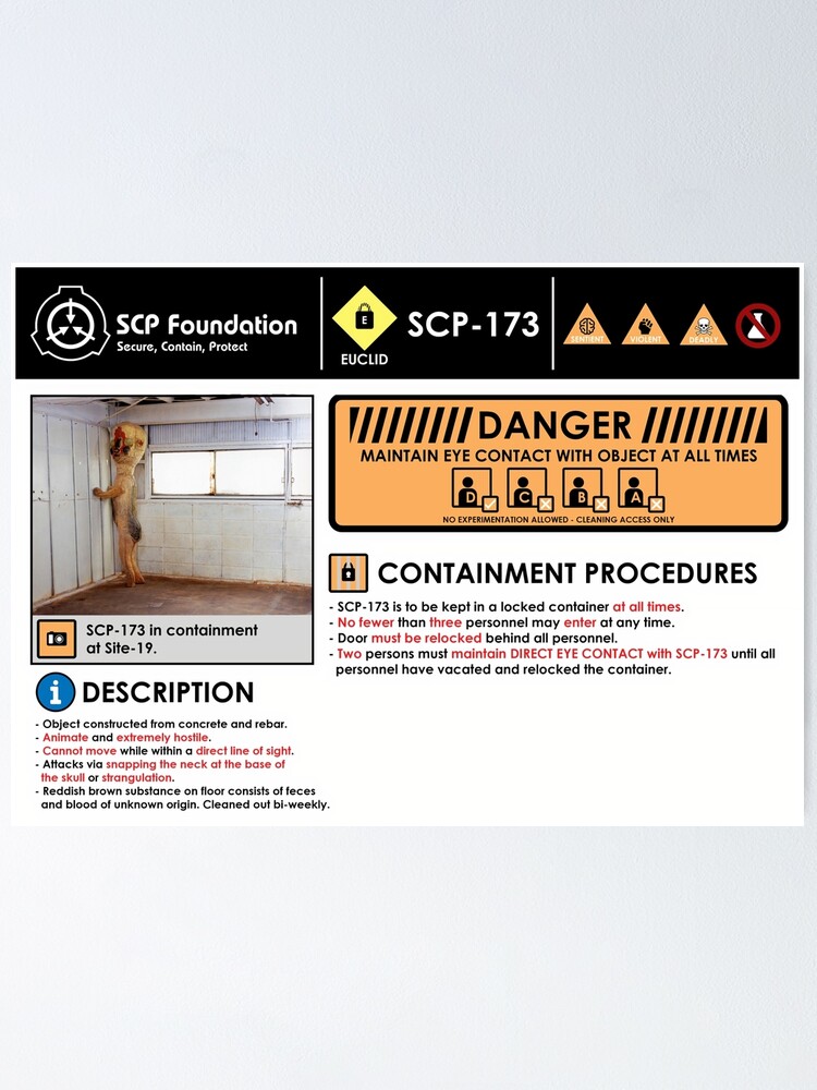 SCP-173 in Containment Breach, SCP Foundation