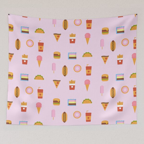 Item preview, Fast Food - Purple designed and sold by THEE24.