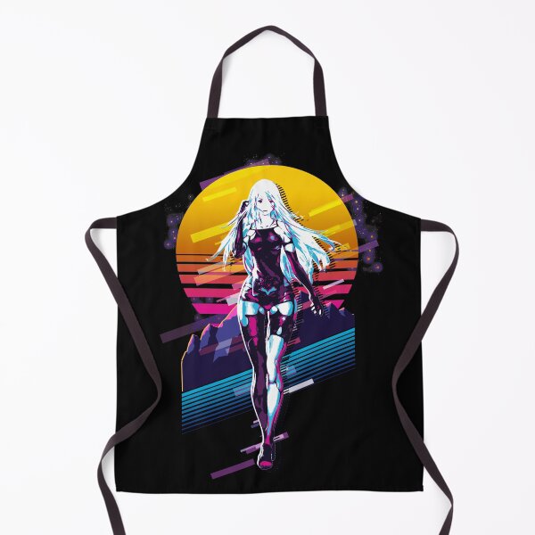 Item preview, NieR Automata - 2A *80s retro* designed and sold by MyRetroArt.