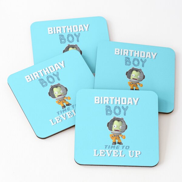 Item preview, Birthday Boy Time to Level Up , Kerbal Spacecraft Program , Kerbals , Boys Video Game designed and sold by Mekoooo.
