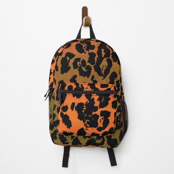 Item preview, Orange and Brown Shaded Leopard Prints designed and sold by Wildlife Apparels Inc..