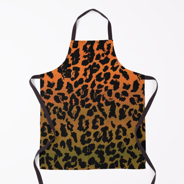 Item preview, Orange and Brown Shaded Leopard Prints designed and sold by Wildlife Apparels Inc..