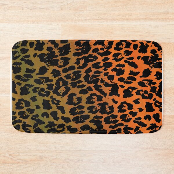 Item preview, Orange and Brown Shaded Leopard Prints designed and sold by Wildlife Apparels Inc..