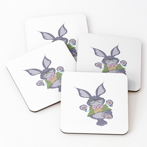 Item preview, Bunny with Glasses designed and sold by Labradoodlesetc.