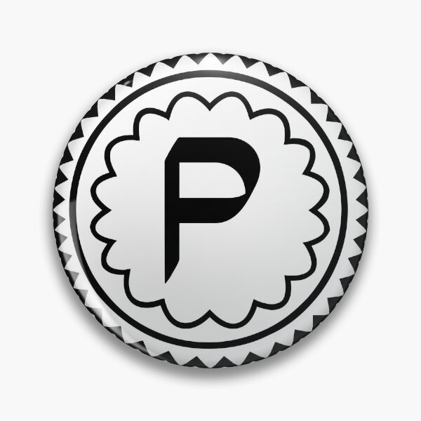 Item preview, P: Letter P | Monogram P designed and sold by meraviglioso.