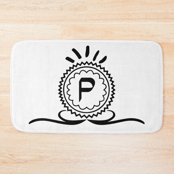 Item preview, P: Letter P | Monogram P designed and sold by meraviglioso.