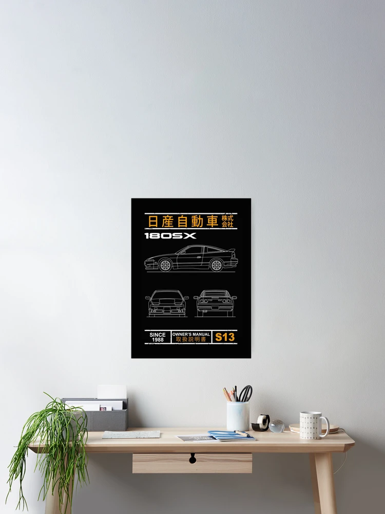 Blueprint of the 180SX