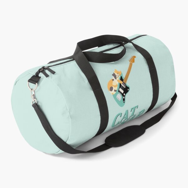 Item preview, Relaxed Cat on Surf Guitar | Calico | Catnap designed and sold by Fluffy-Vectors.