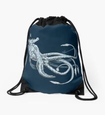 Sea Emperor Transparent Drawstring Bag