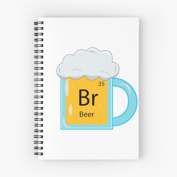 Item preview, Beer Chemical Element Funny Art designed and sold by Peach-Design.