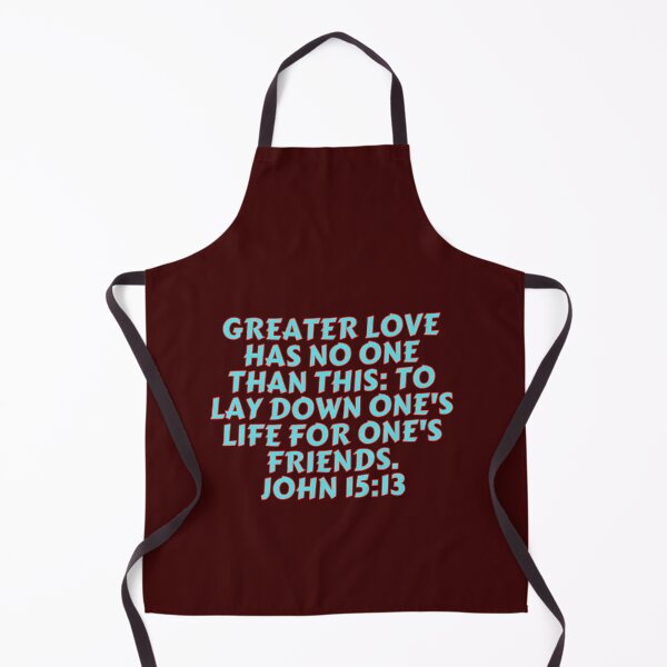 Item preview, Bible Verse John 15:13 designed and sold by Prayingwarrior.
