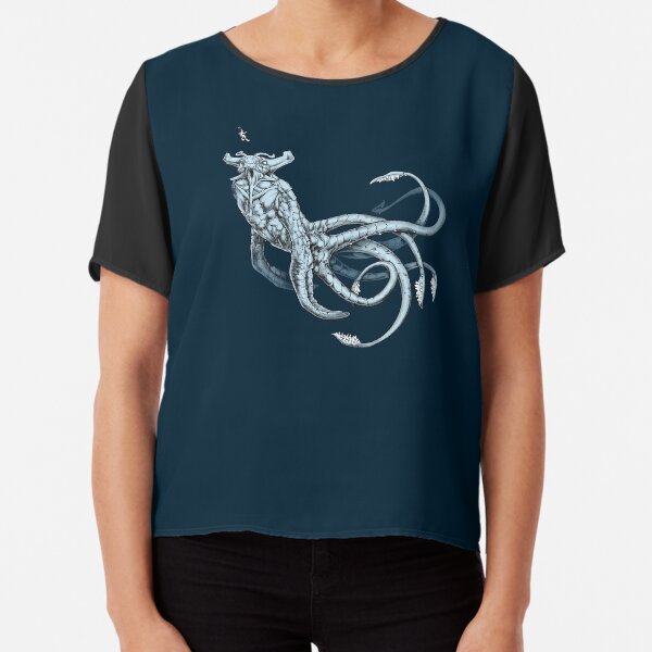 Sea Emperor Transparent Chiffon Top