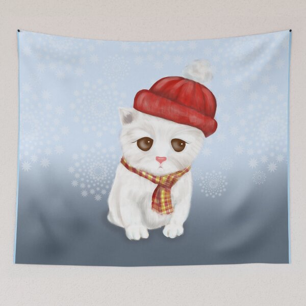 Item preview, kitty: it's cold outside designed and sold by chrisbats.