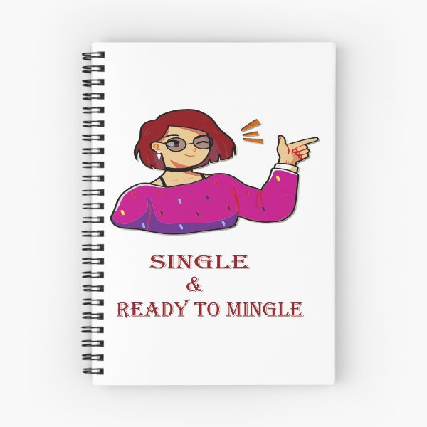 Item preview, Single & ready to mingle designed and sold by IVEKDESIGN.
