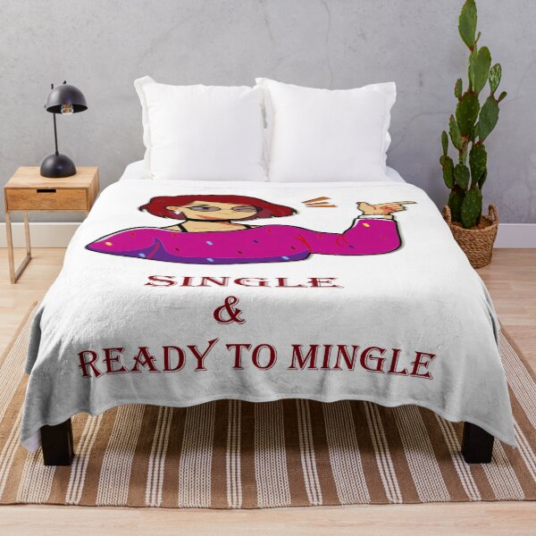 Item preview, Single & ready to mingle designed and sold by IVEKDESIGN.