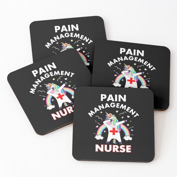 Item preview, Pain Management Nurse cute unicorn design designed and sold by TM-Multidesign.