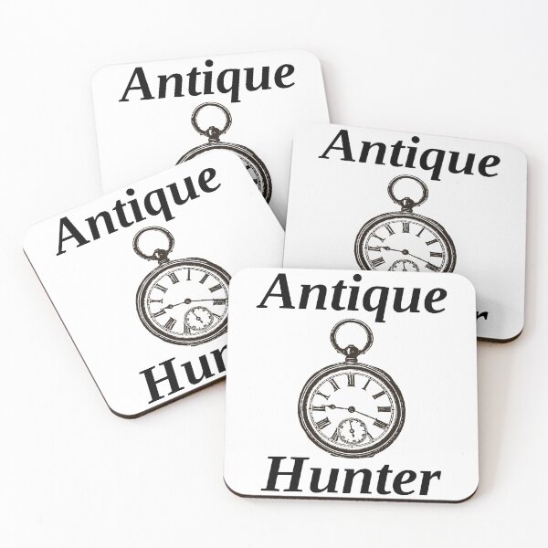 Item preview, Antique Collector Hunter Old School Retro Vintage Clock  designed and sold by CuteDesigns1.