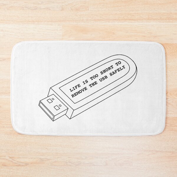 Item preview, Life is too short to remove the USB safely designed and sold by bullshirter.