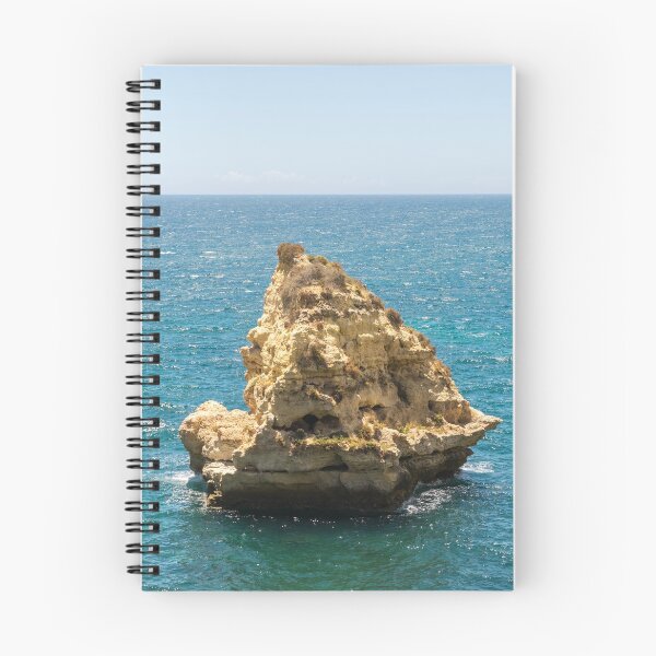 Item preview, Nature Sculpted Sailboat - Evocative Seastack off the Coast of Carvoeiro Algarve Portugal designed and sold by Georgia Mizuleva.