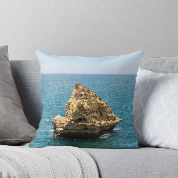 Item preview, Nature Sculpted Sailboat - Evocative Seastack off the Coast of Carvoeiro Algarve Portugal designed and sold by Georgia Mizuleva.