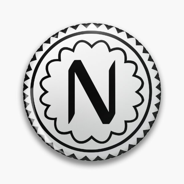 Item preview, N: Letter N | Monogram N designed and sold by meraviglioso.