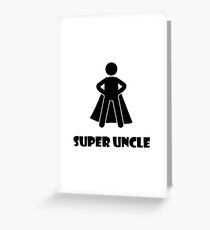 Super Uncle Greeting Card
