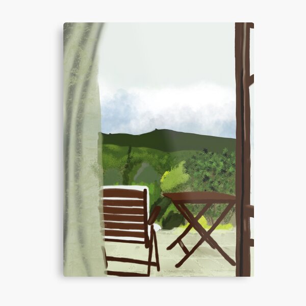 View at Lesbos, Greece Metal Print