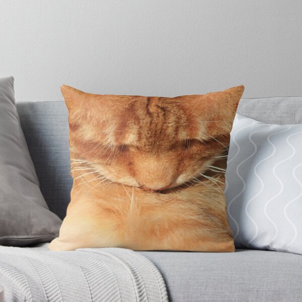 Item preview, Close-up of ginger cat grooming designed and sold by turniptowers.