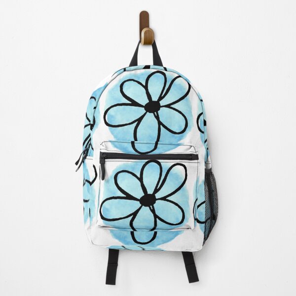Item preview, blue watercolour flower designed and sold by krishna chauhan.