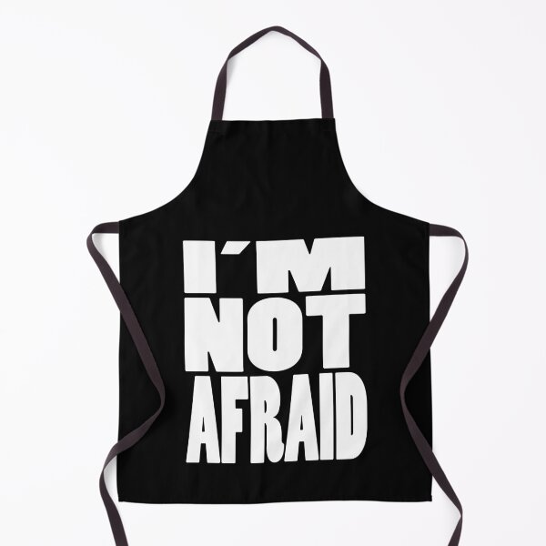 Item preview, IM NOT AFRAID | Rap lyrics quote designed and sold by Cevil.