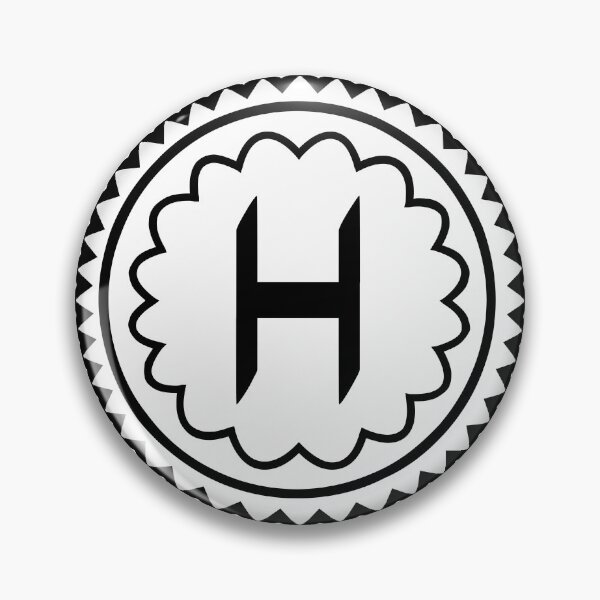 Item preview, H: Letter H | Monogram H designed and sold by meraviglioso.